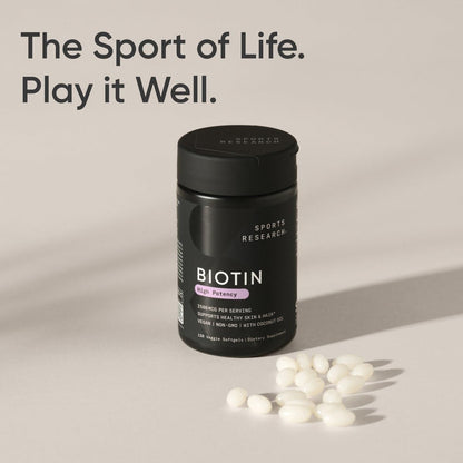Biotin with Organic Coconut Oil