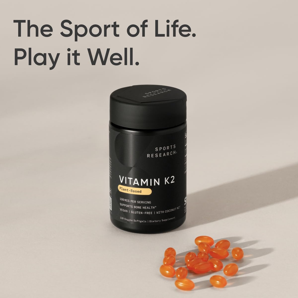 Vitamin K2 as MK7 with Coconut Oil