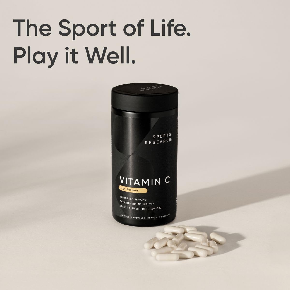 Vitamin C 1000mg (240 veggie capsules)