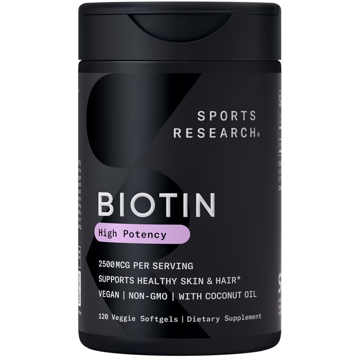 Biotin with Organic Coconut Oil