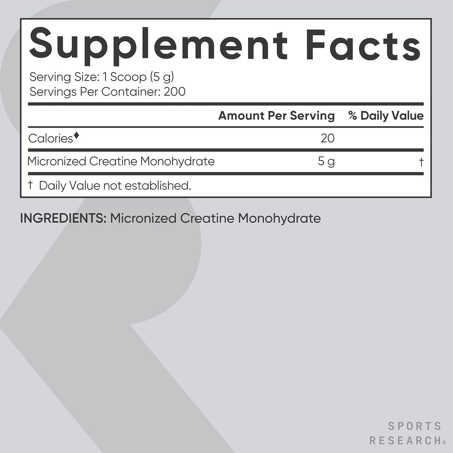 Creatine Monohydrate