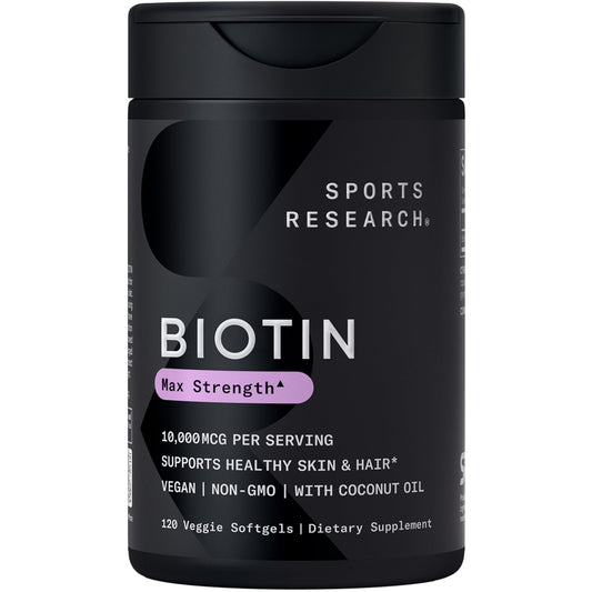 Biotin with Organic Coconut Oil