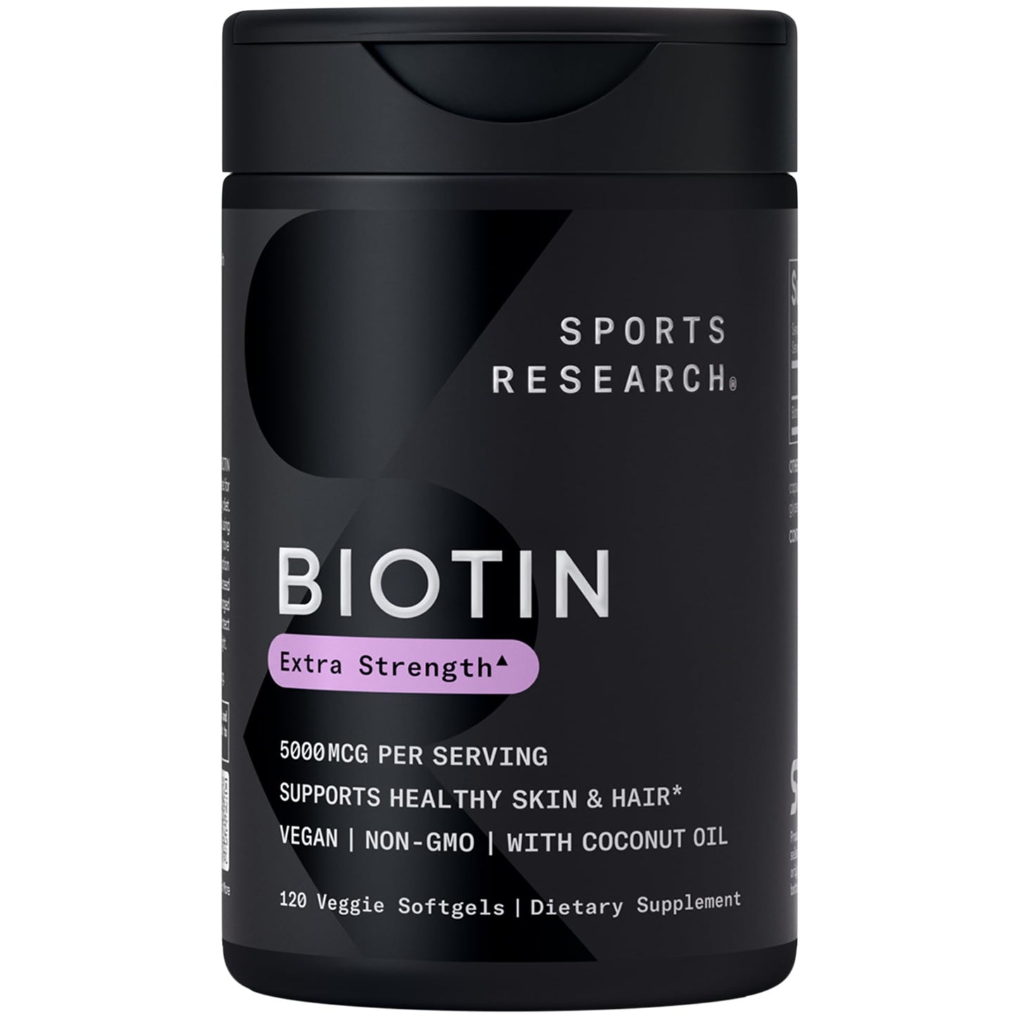 Biotin with Organic Coconut Oil