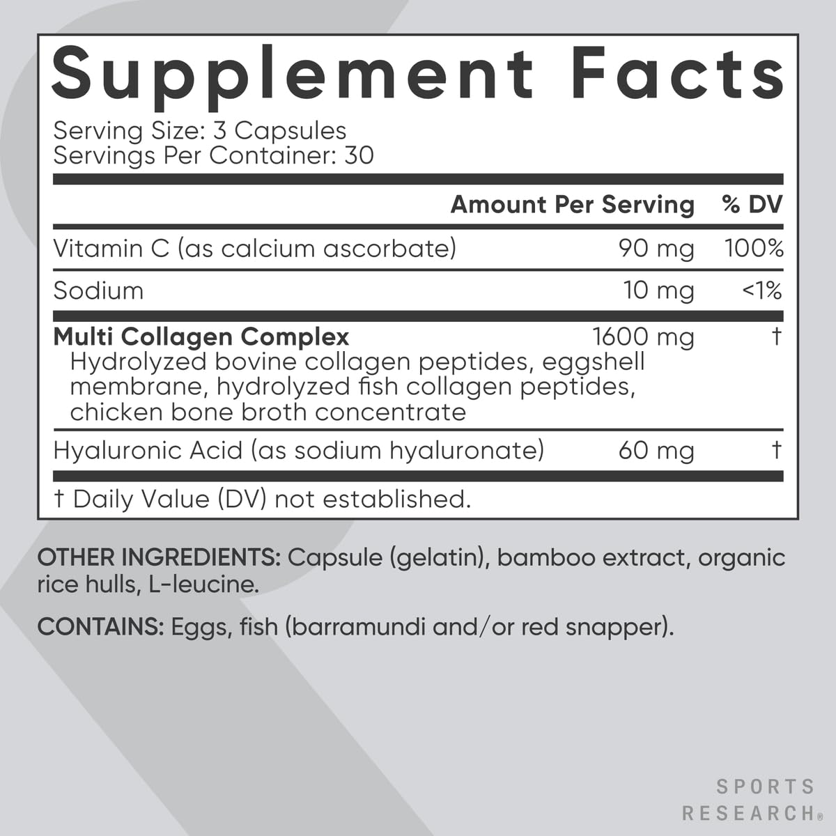 Multi Collagen Complex (90 capsules)