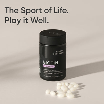 Biotin with Organic Coconut Oil