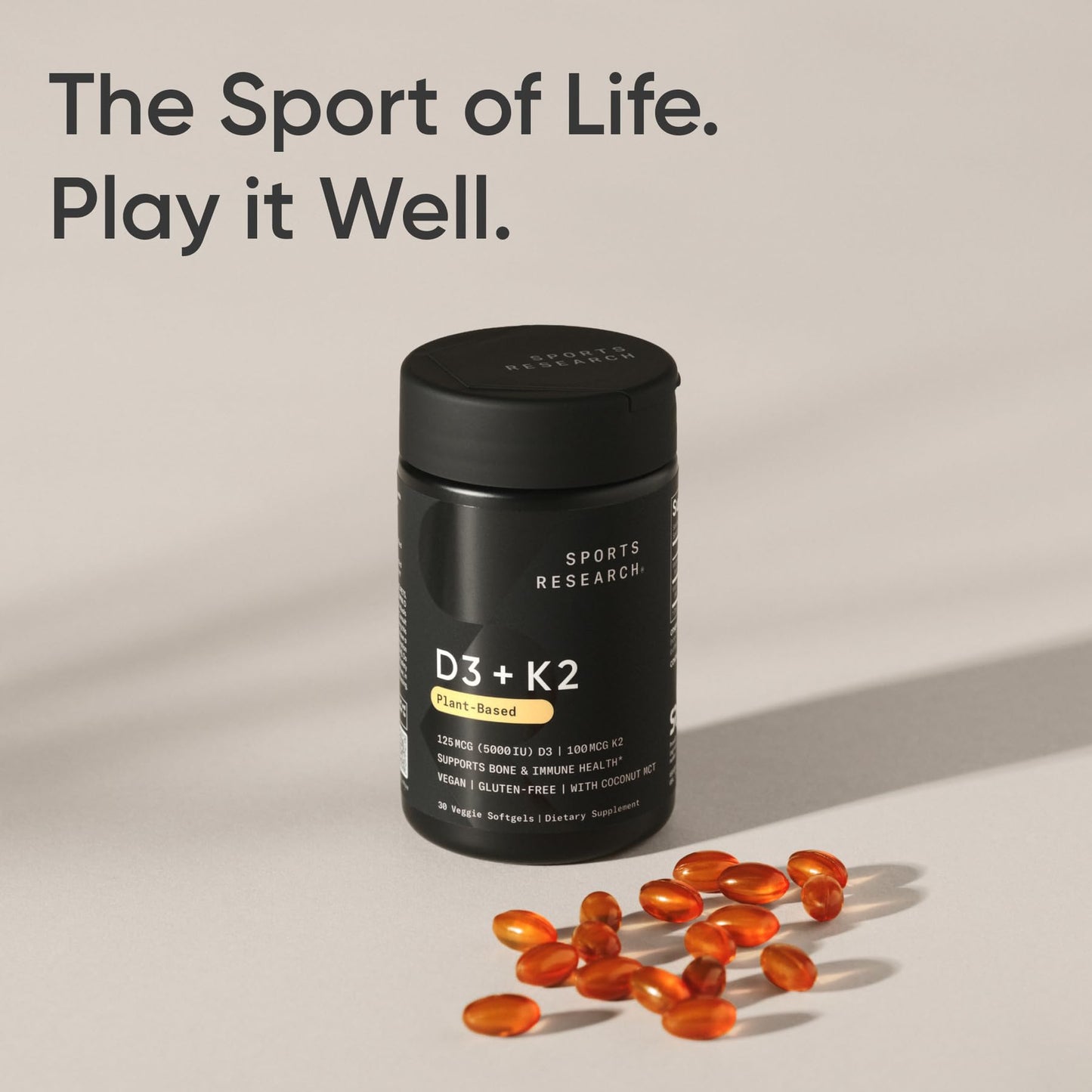 Vitamin D3 + K2