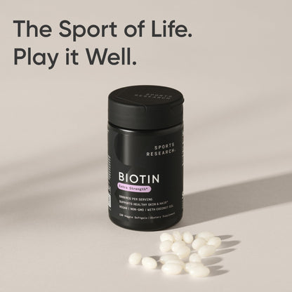Biotin with Organic Coconut Oil