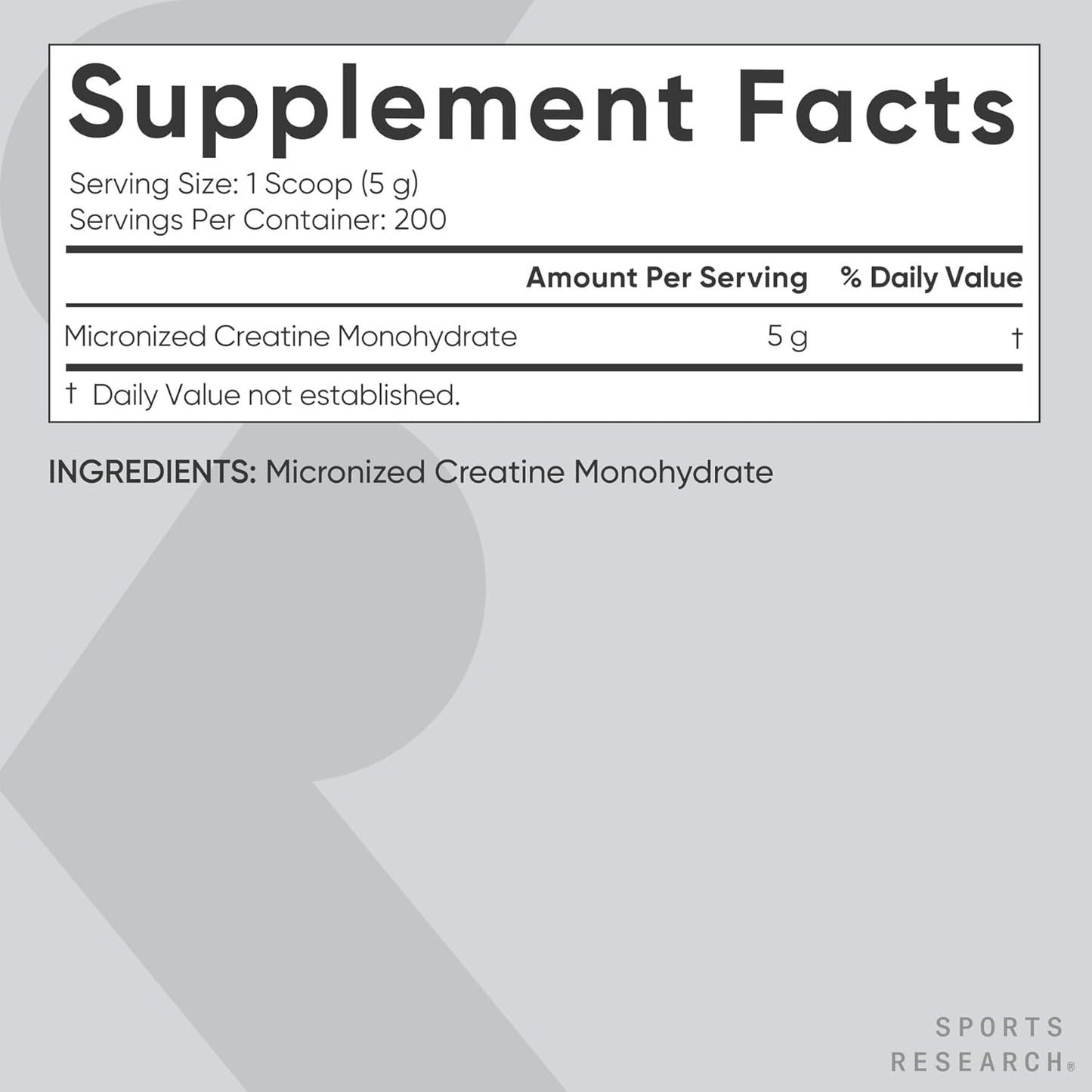 Creatine Monohydrate