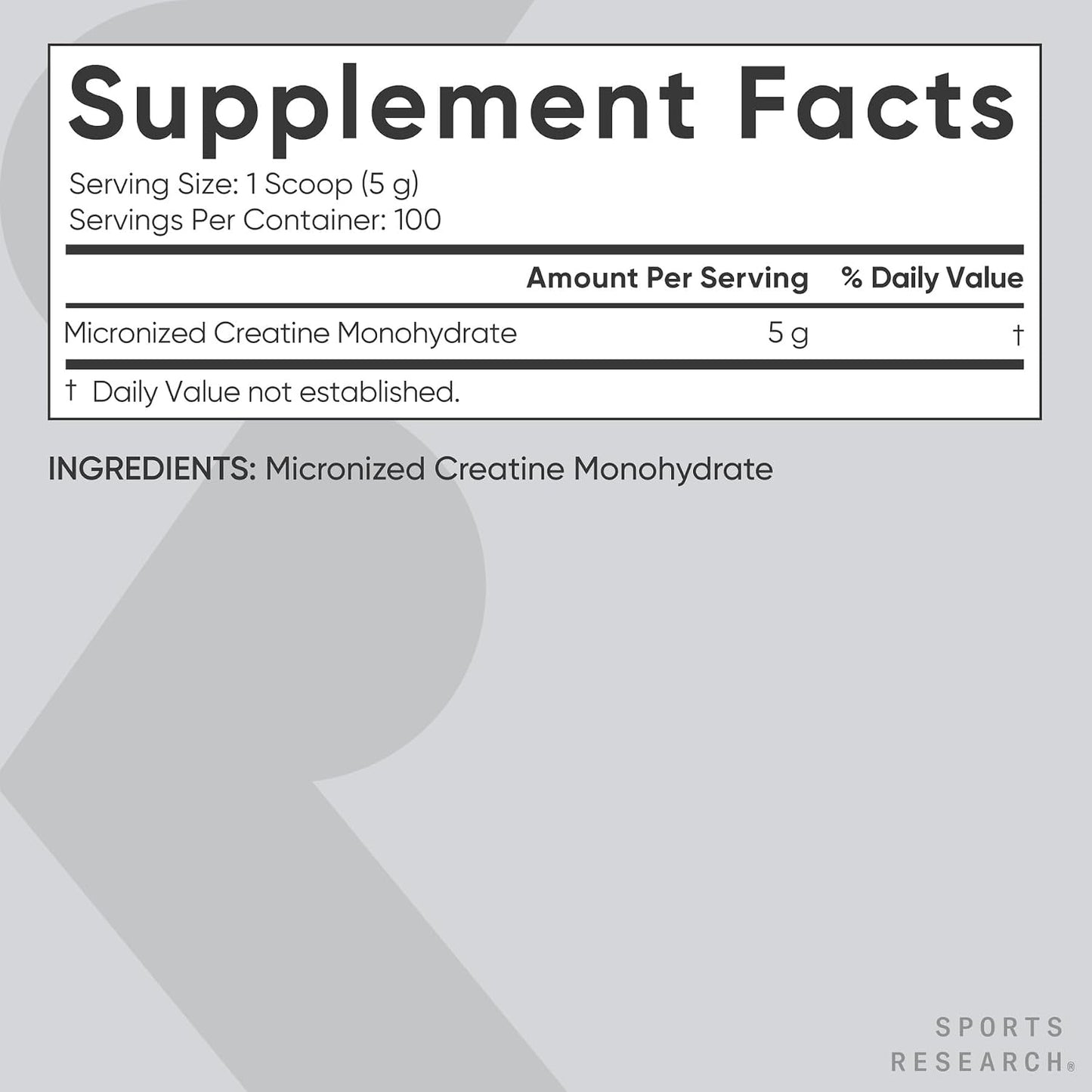 Creatine Monohydrate