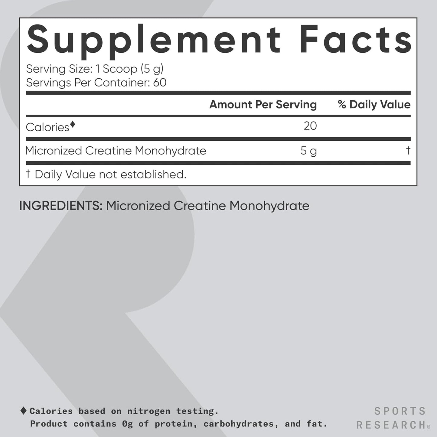 Creatine Monohydrate