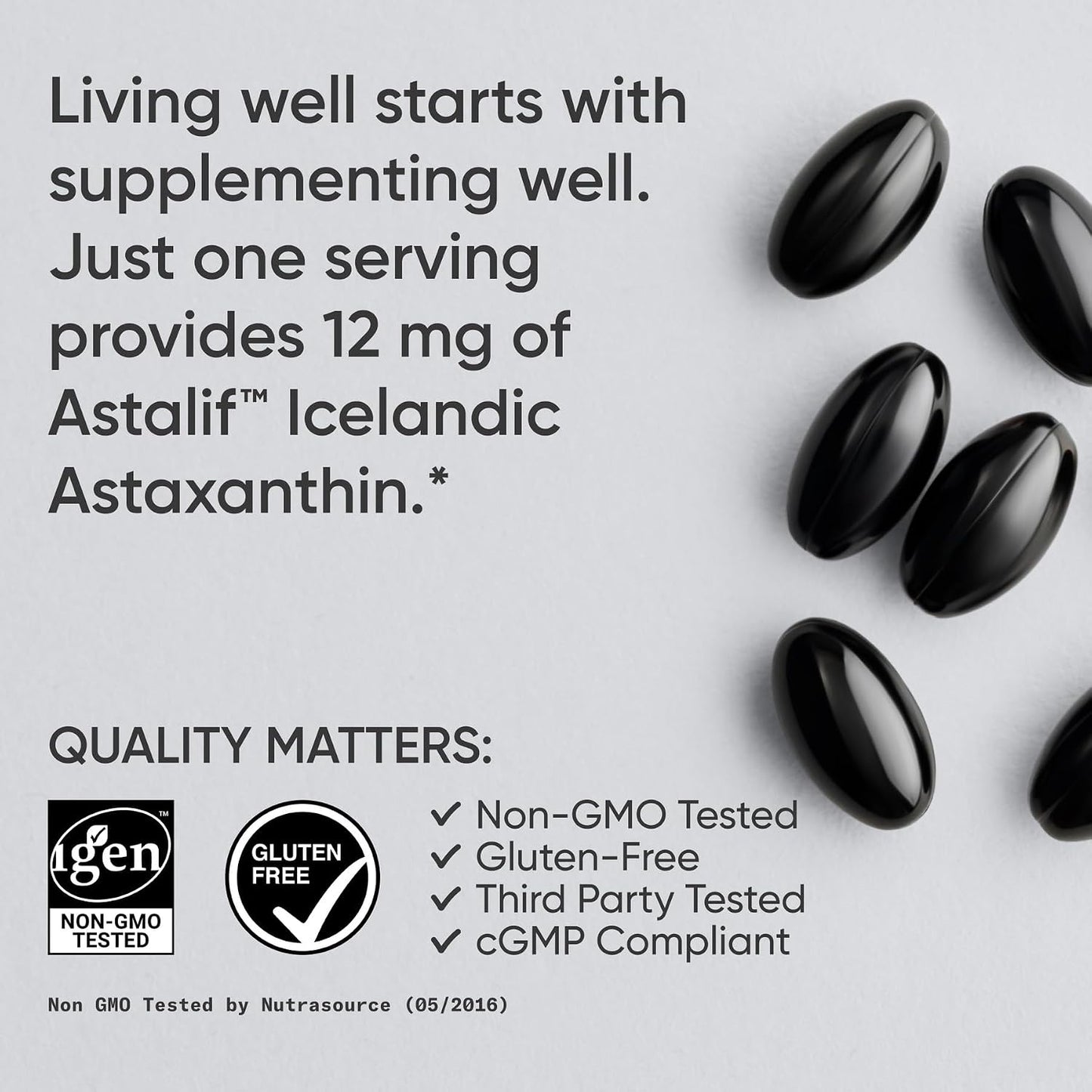 Astaxanthin with Coconut Oil