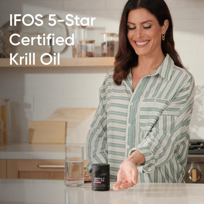 Omega-3 Antarctic Krill Oil Softgels