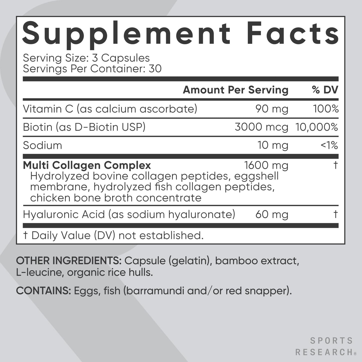 Multi Collagen Complex (90 capsules)